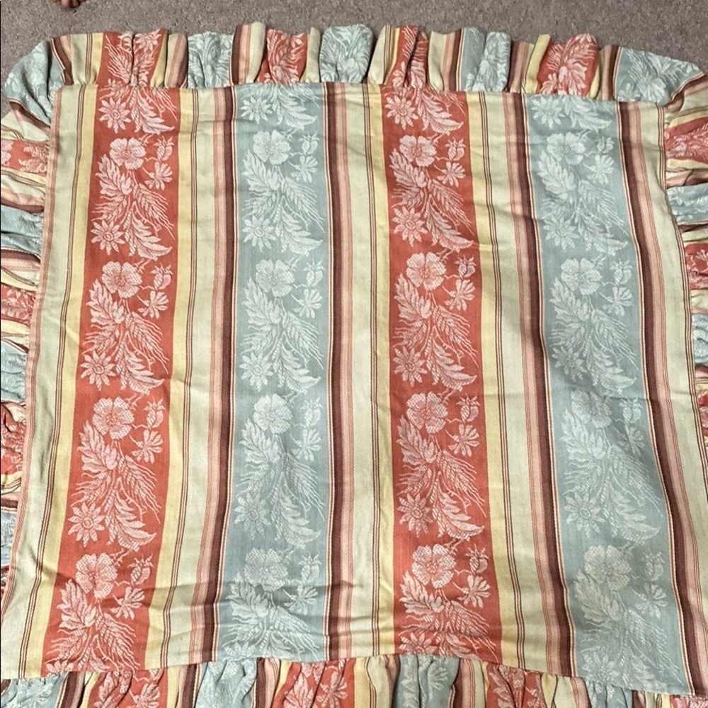 Pine Cone Hill Floral & Striped Pillow Sham